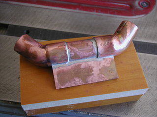 second power supply water jacket heat sink soldered