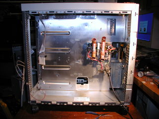 water cooled psu install in poweredge case