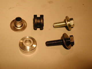 new solid bushing for shifter mount