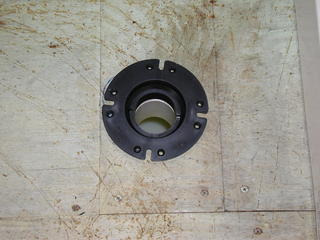 flange in place